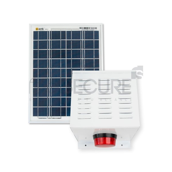 Alarma 20w + Panel Solar